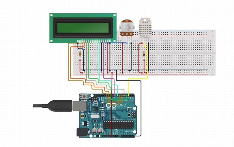 How To Make A Digital Thermometer Using Arduino Uno R3 Lm35 - Best Gradient Images in High Resolution